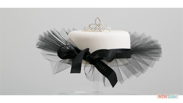 black roayl icing cake tutu 2