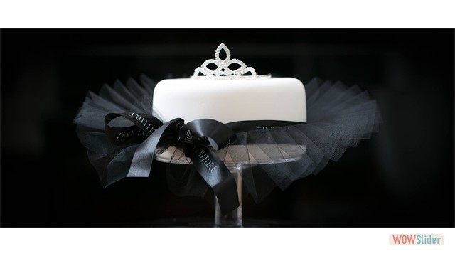 black roayl icing cake tutu 3