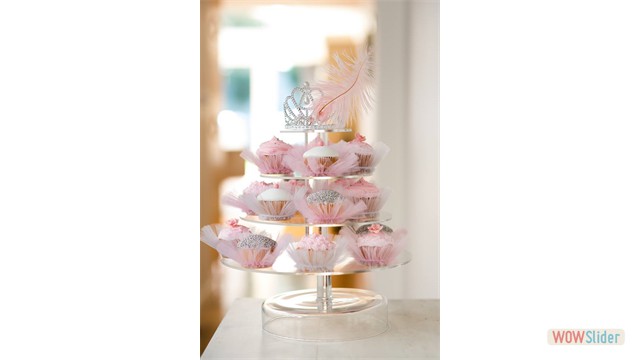 pink cupcake tutu tower 2